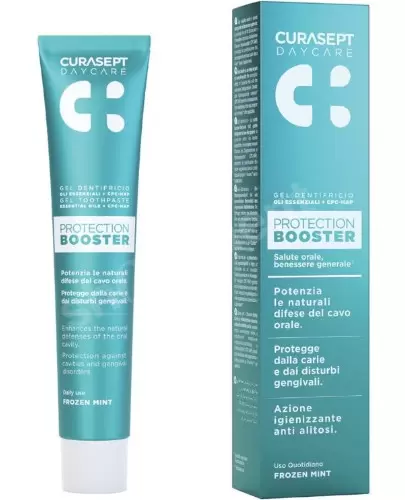 Curasept Daycare Protection Booster pasta do zębów o smaku mocnej mięty 75 ml zdjęcie