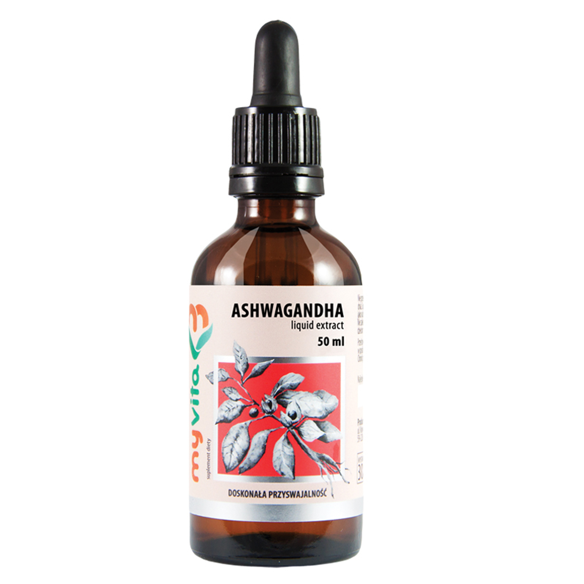 MyVita Ashwagandha krople 50 ml zdjęcie