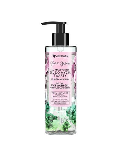 Vis Plantis Secret Garden Żel enzymatyczny do mycia twarzy do skóry mieszanej, 200 ml zdjęcie