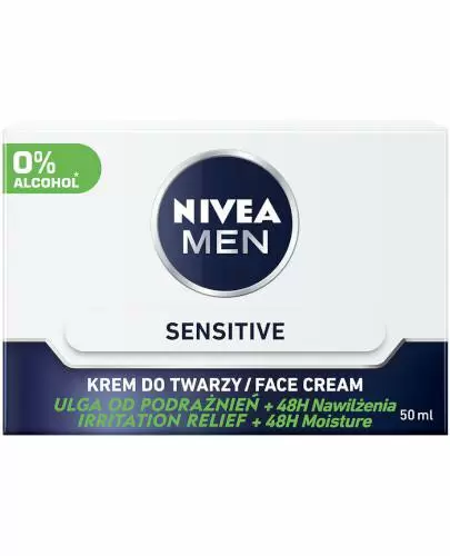 Nivea Men Sensitive krem do twarzy 50 ml zdjęcie