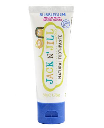 Jack N' Jill Naturalna Pasta do zębów Bubblegum Xylitol, 50 g, cena, opinie, właściwości  zdjęcie