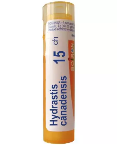 BOIRON Hydrastis canadensis 15 CH granulki 4 g zdjęcie