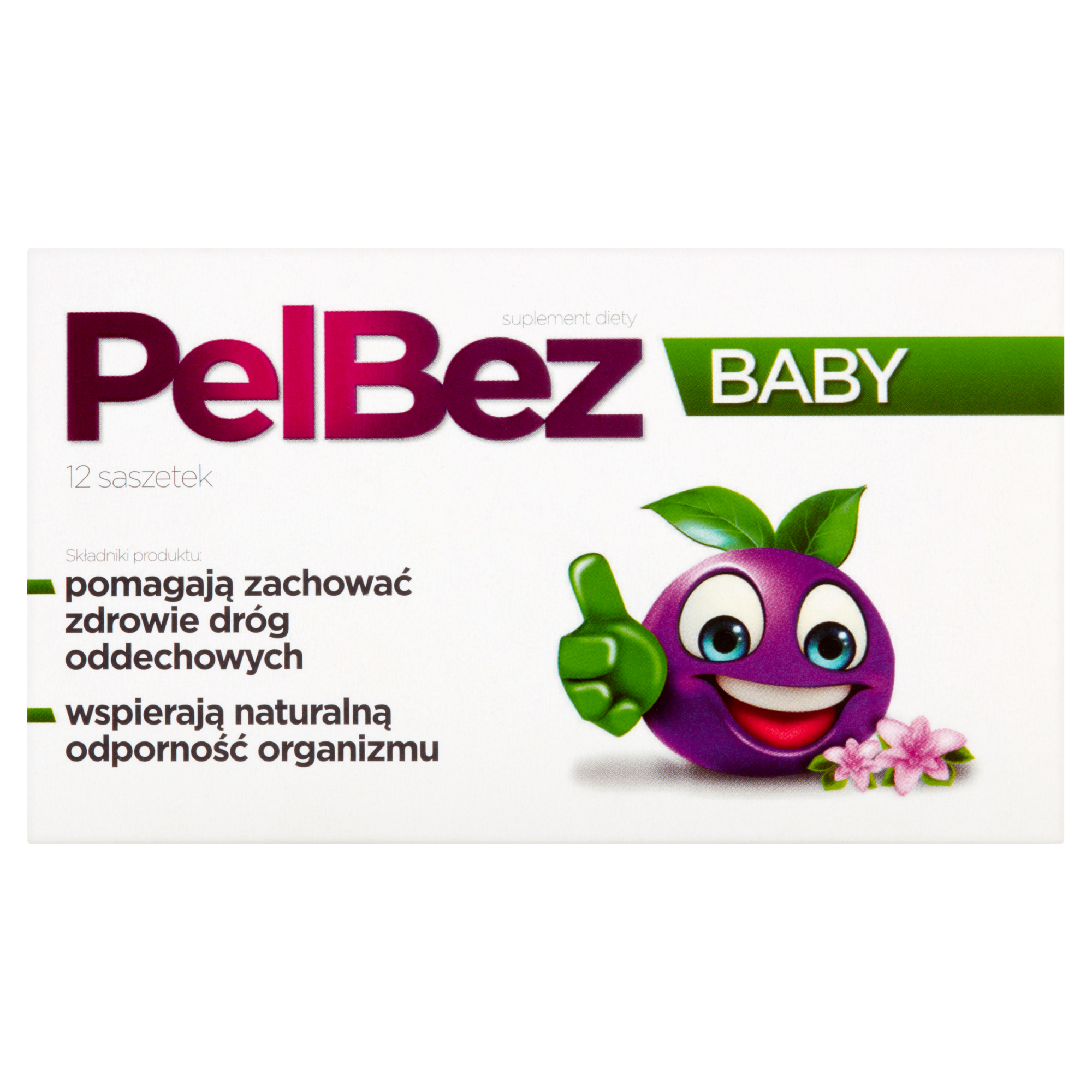PelBez Baby proszek do przyrządzania roztworu 12 saszetek zdjęcie