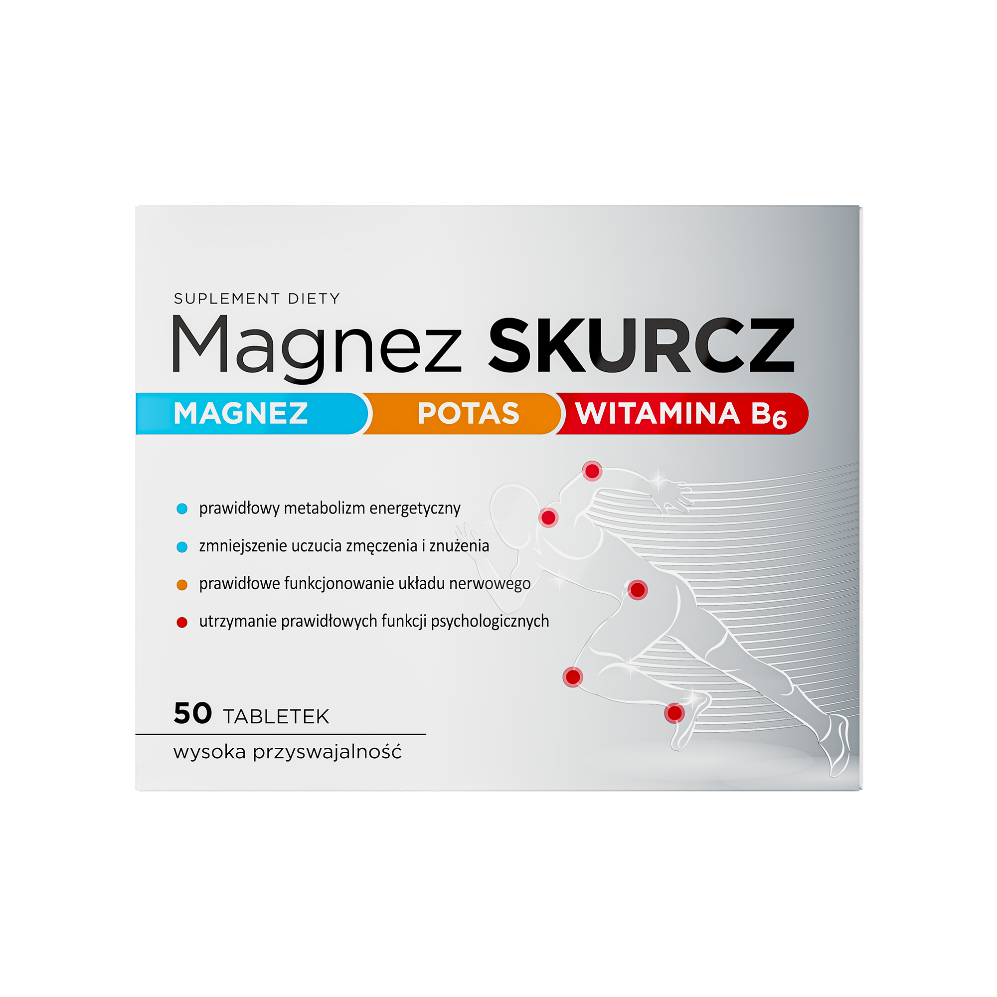 Magnez Skurcz, tabletki, 50 sztuk zdjęcie