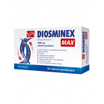 Diosminex Max 1000mg 30 tabletek