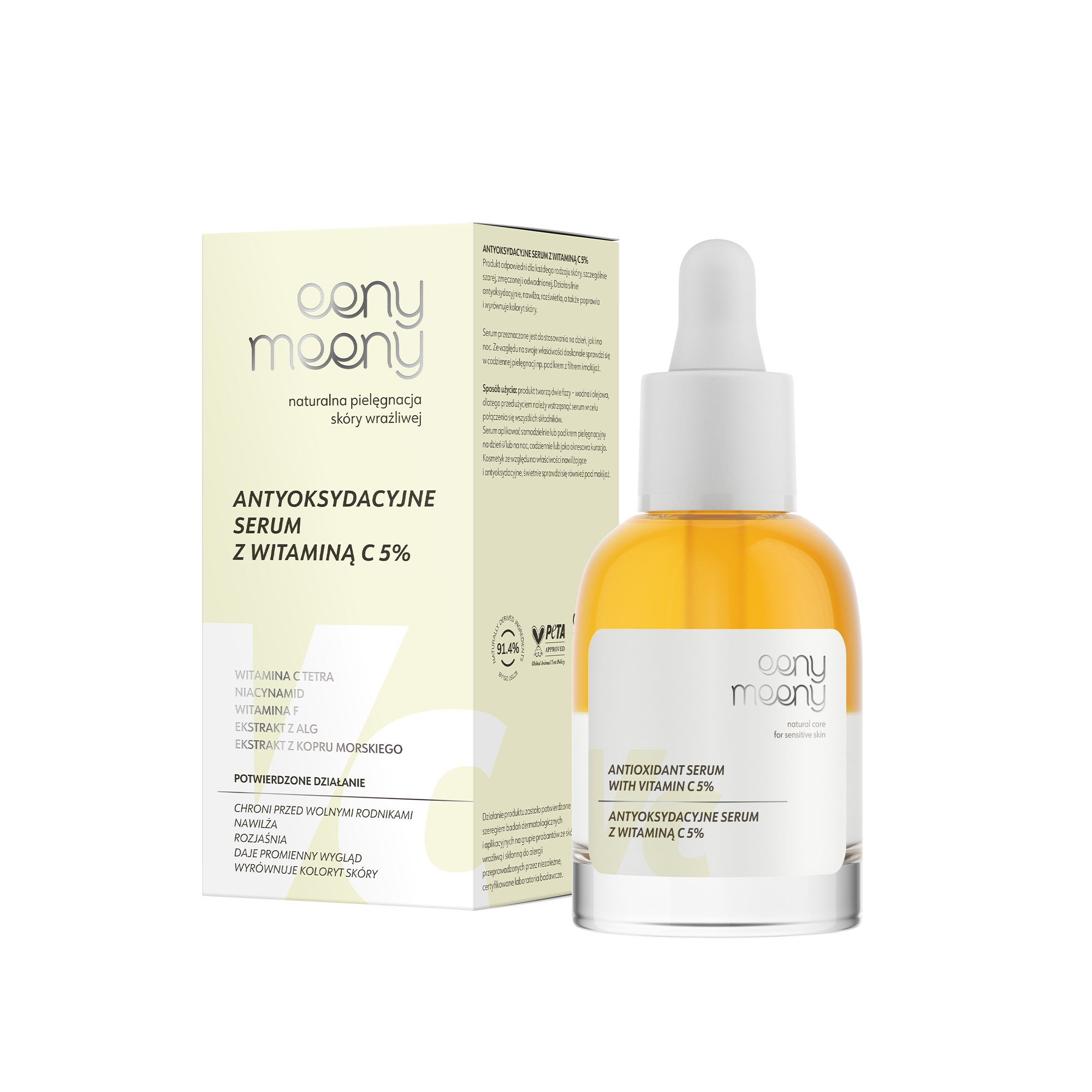 Eeny Meeny Antyoksydacyjne serum z witaminą C 5%, 30 ml zdjęcie