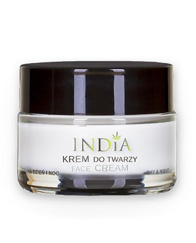India Krem do twarzy z olejem z konopi - 50 ml - cena, opinie, wskazania zdjęcie