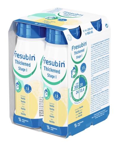 Fresubin Thickened Stage 1 o smaku waniliowym - 4 x 200 ml - cena, opinie, wskazania  zdjęcie
