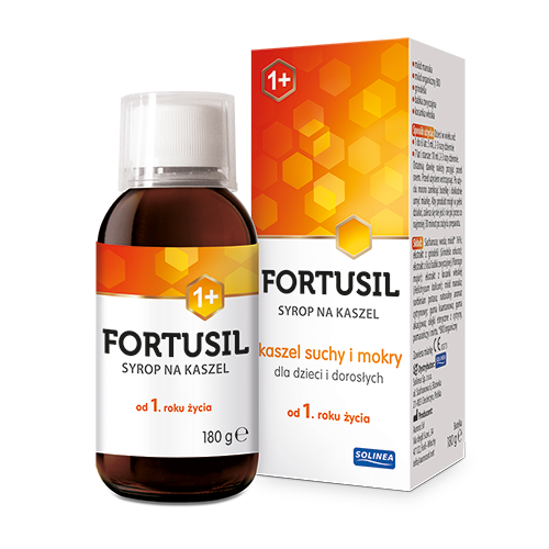 Fortusil, syrop na kaszel, 180 g zdjęcie