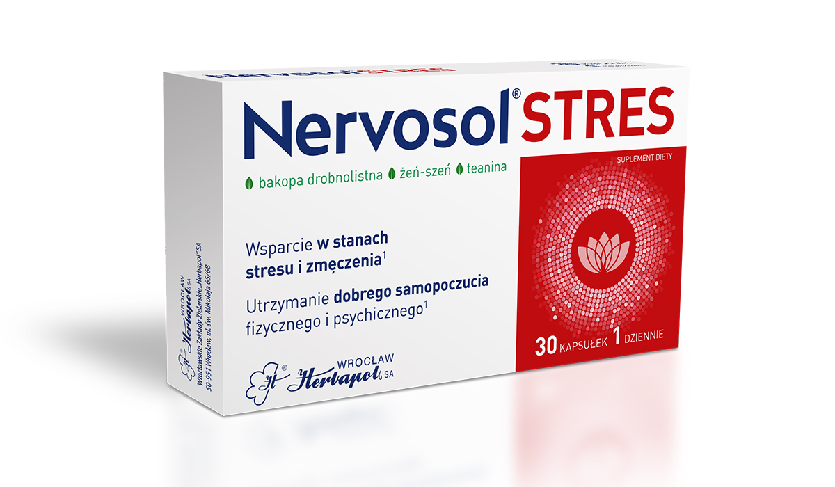 Nervosol Stres, kapsułki twarde, 30 sztuk zdjęcie