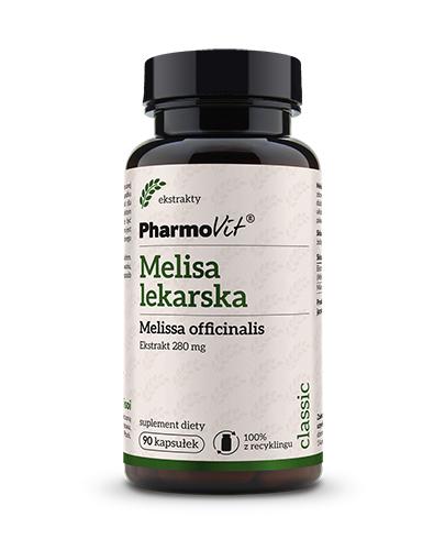 PharmoVit Melisa lekarska 280 mg, 90 kaps., cena, opinie, właściwości  zdjęcie