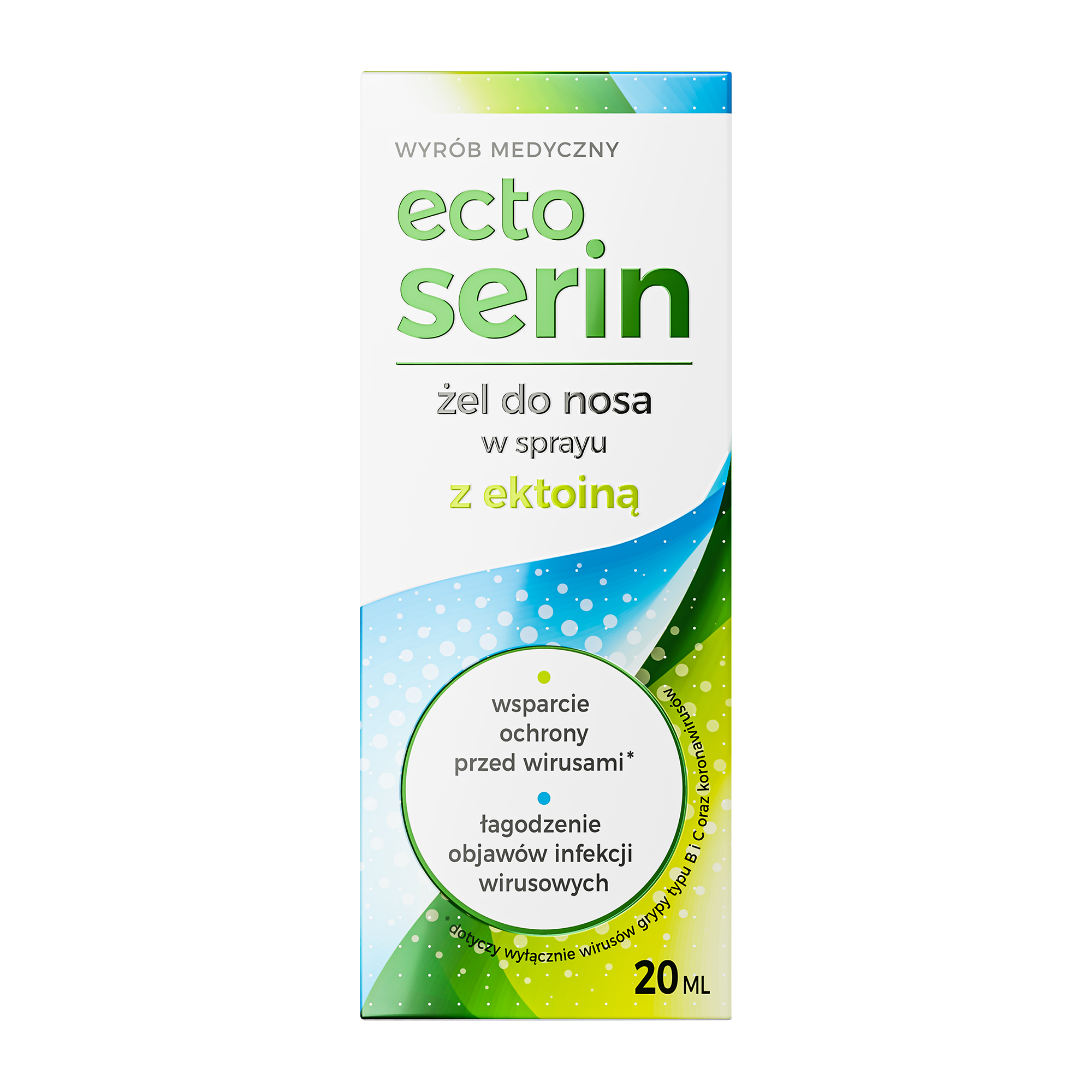 Panawit Ectoserin, Żel do nosa w sprayu, 20 ml zdjęcie