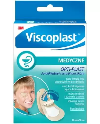Viscoplast Opti-plast do delikatnej skóry plastry 5 sztuk zdjęcie