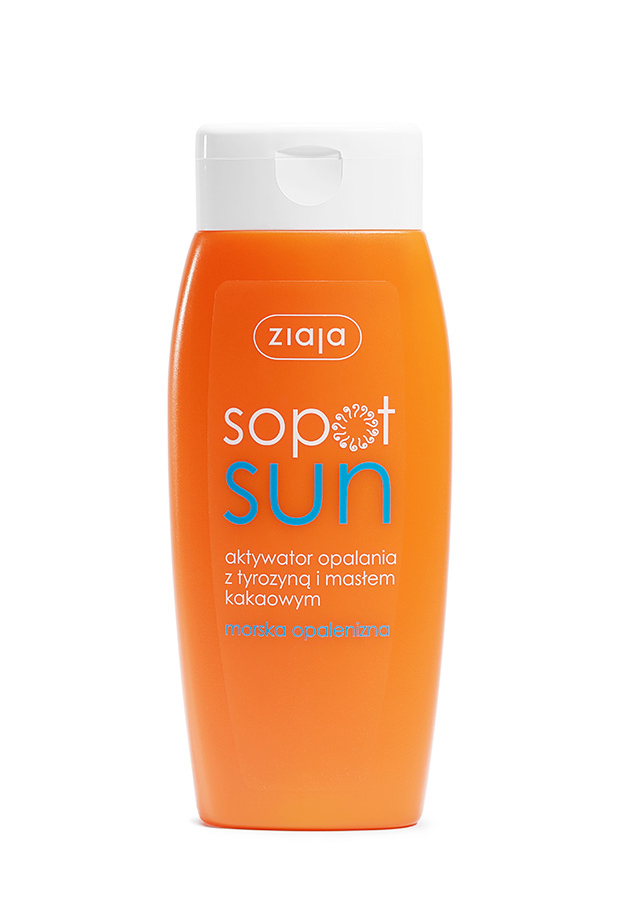 Ziaja Sopot Sun aktywator opalania z tyrozyną i masłem kakaowym 150 ml zdjęcie