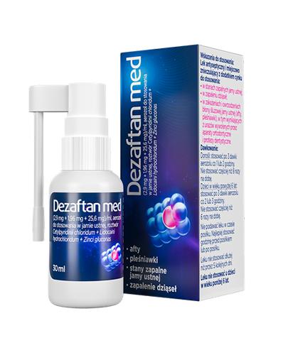 Dezaftan med aerozol do stosowania w jamie ustnej, 30 ml  zdjęcie