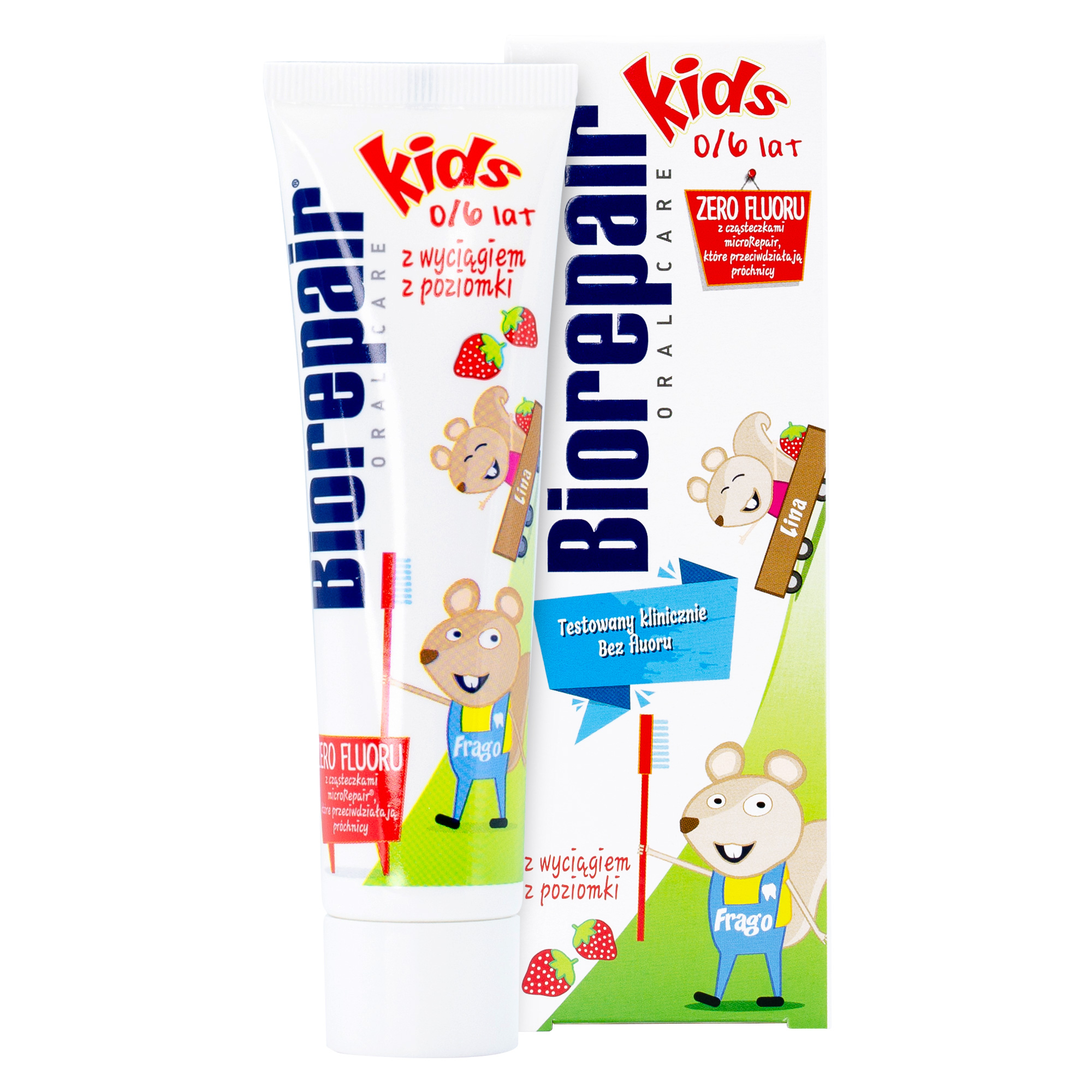Biorepair Kids 0-6 pasta do zębów dla dzieci 50 ml zdjęcie