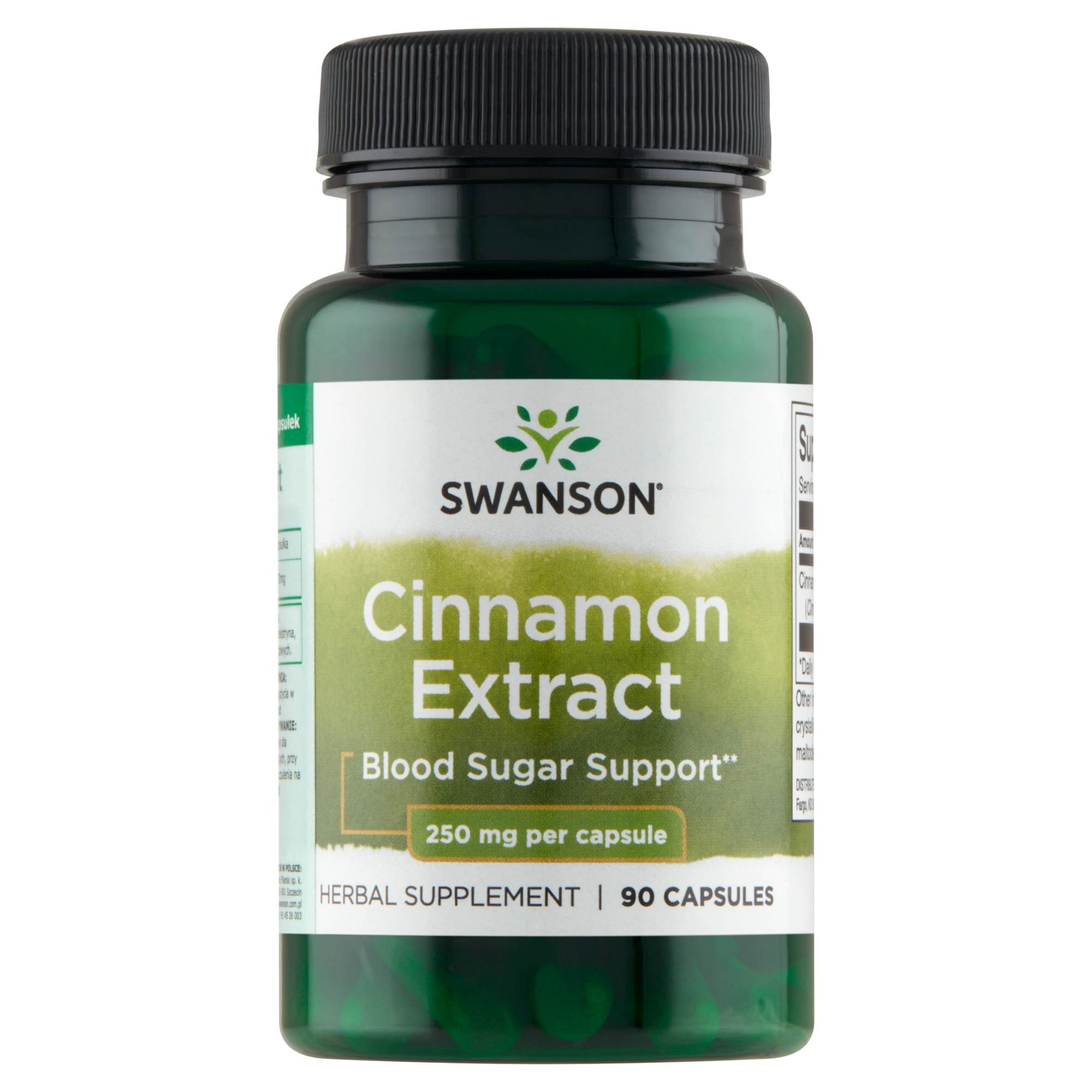 SWANSON Cynamon extract - 90 kaps. zdjęcie