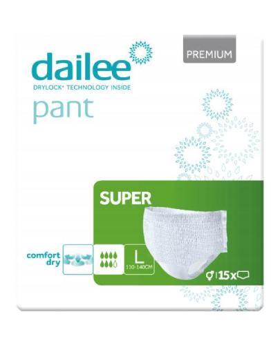 Dailee Pant Premium Super majtki chłonne rozmiar L, 15 sztuk zdjęcie