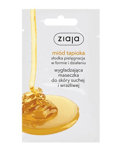 ZIAJA Miód tapioka wygładzająca maseczka - 7 ml - skóra sucha i wrażliwa - cena, opinie, właściwości zdjęcie