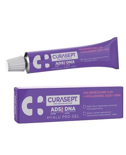 Curasept ADS DNA, Hyalu Pro Gel, Chlorhexidine 0.50 + kwas hialuronowy, żel, 30 ml zdjęcie
