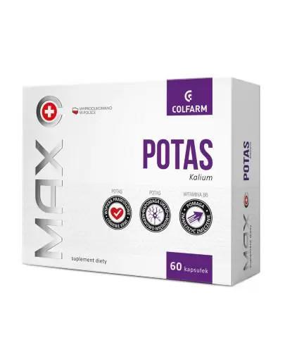 Colfarm Max Potas 60 kapsułek zdjęcie