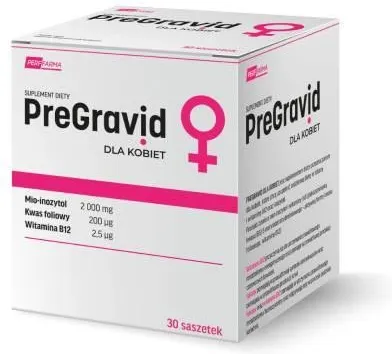 Pregravid dla kobiet, 30 saszetek