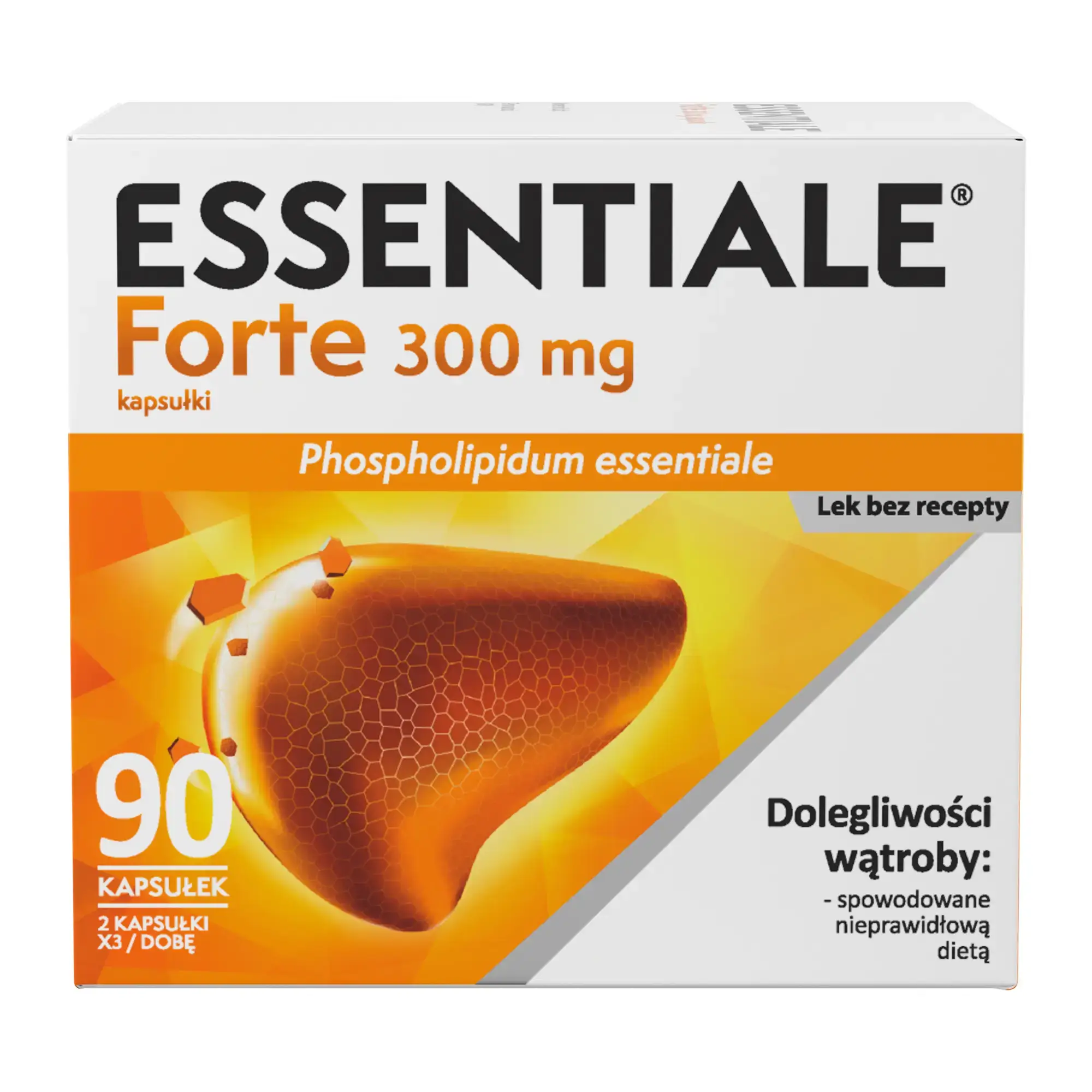 Essentiale Forte 300 mg, kapsułki, 90 sztuk zdjęcie