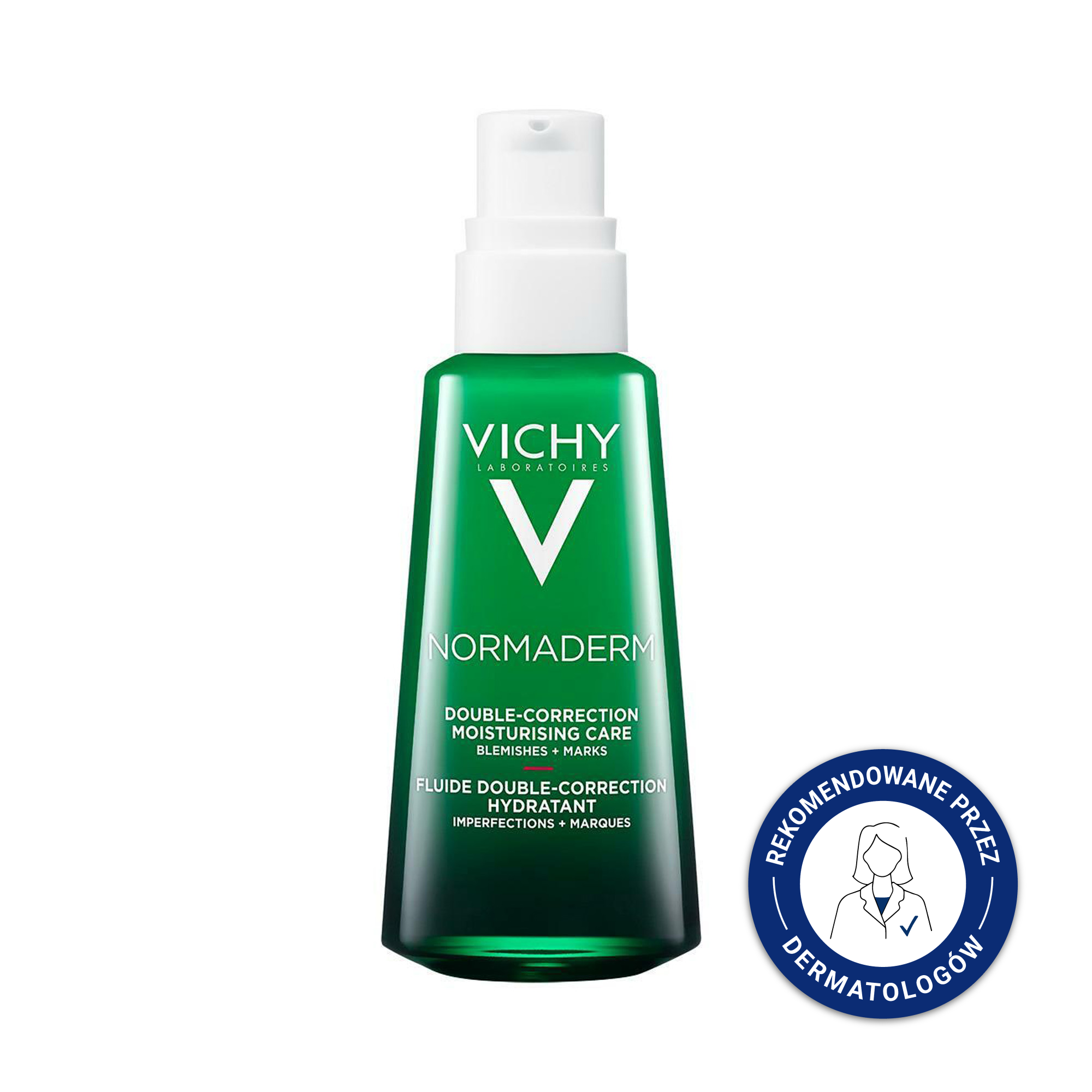 Vichy Normaderm, krem przeciw niedoskonałościom o podwójnym działaniu, skóra trądzikowa, 50 ml