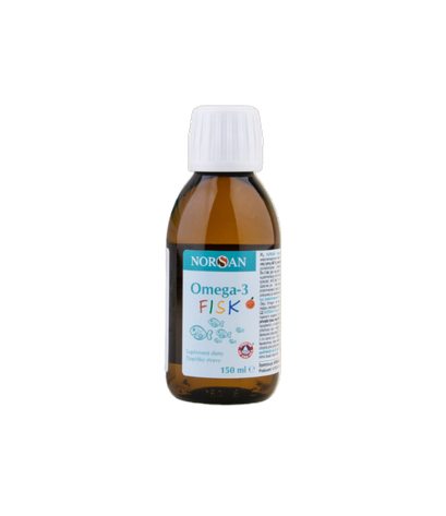 Norsan Omega-3 FISK, smak pomarańczowy, 150 ml zdjęcie