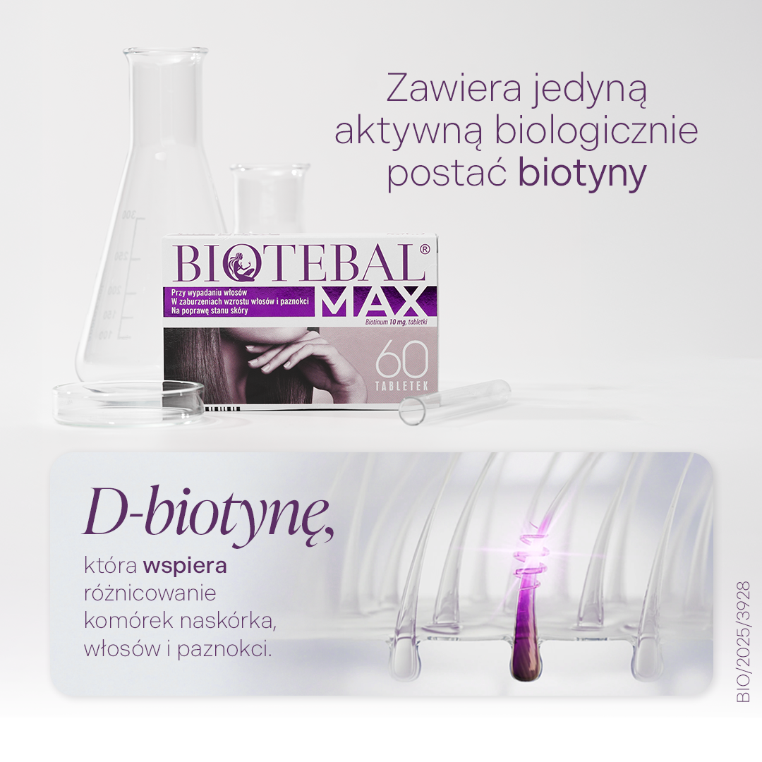 Biotebal Max, 10 mg, tabletki, 60 sztuk