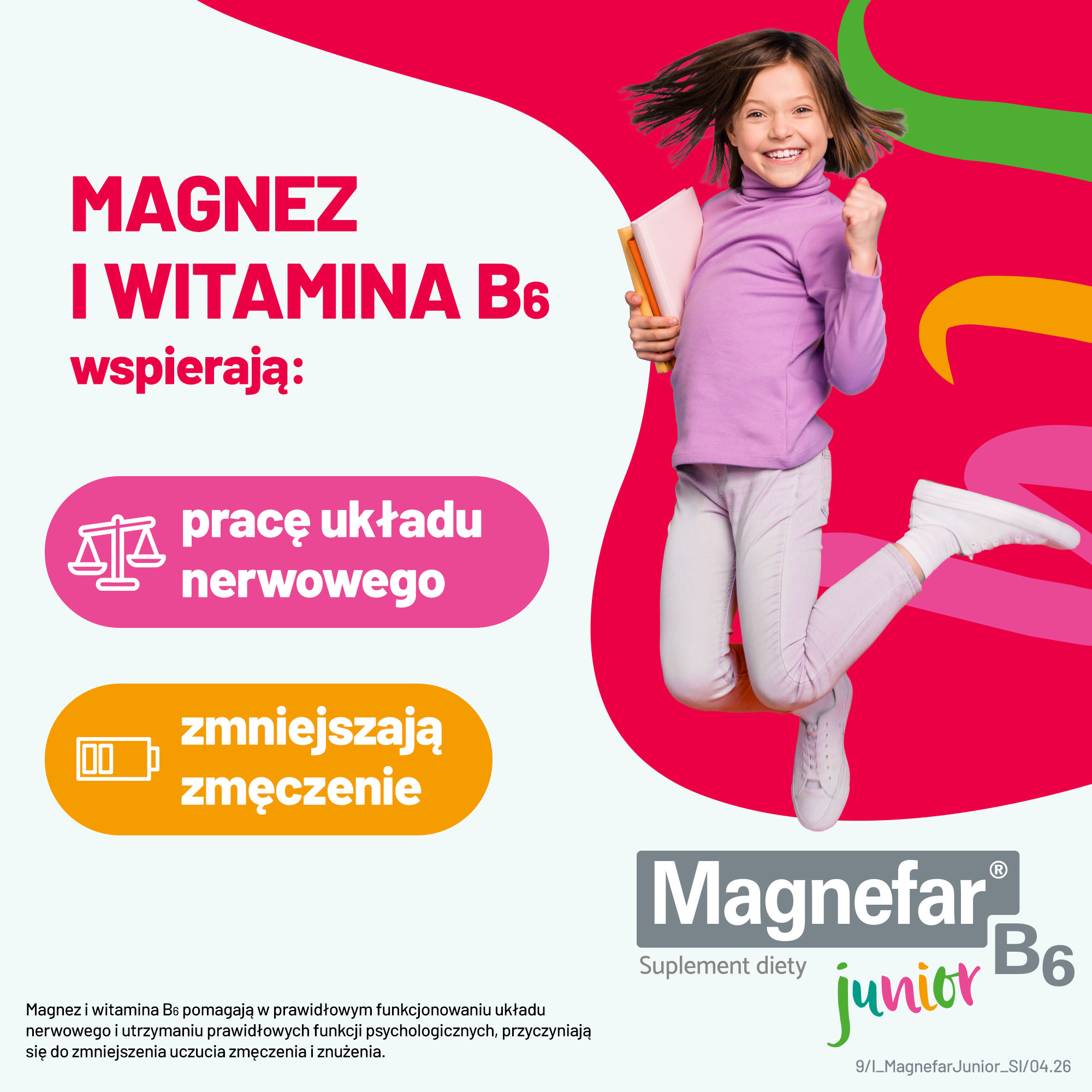 Magnefar B6 Junior, syrop, 120 ml