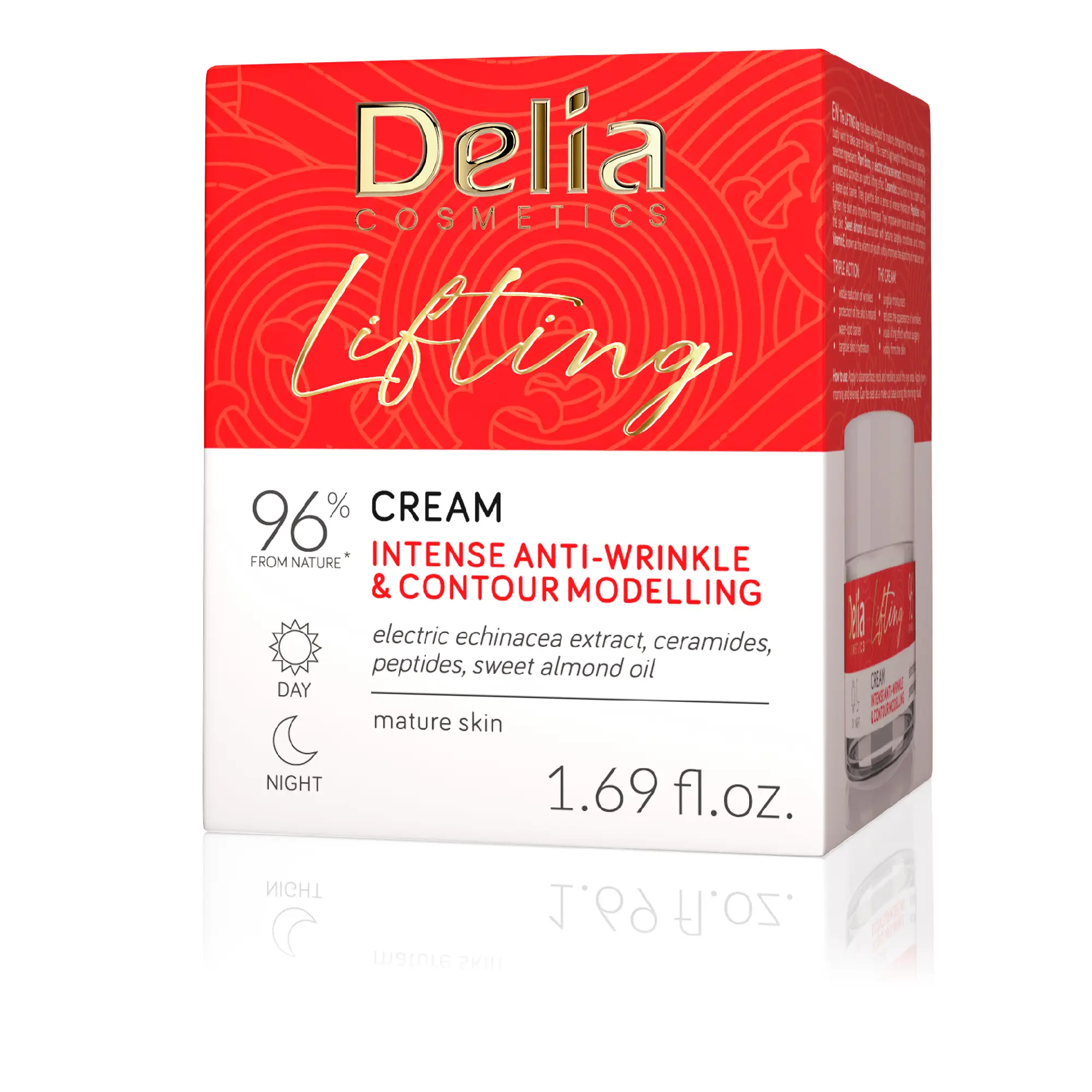 Delia Lifting, Krem do twarzy silnie modelujący dzień/noc, 50 ml zdjęcie