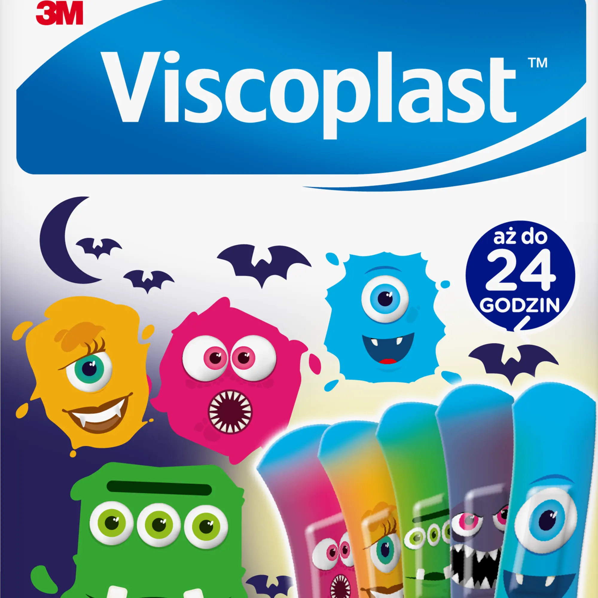 Viscoplast plastry monsters 20 sztuk zdjęcie