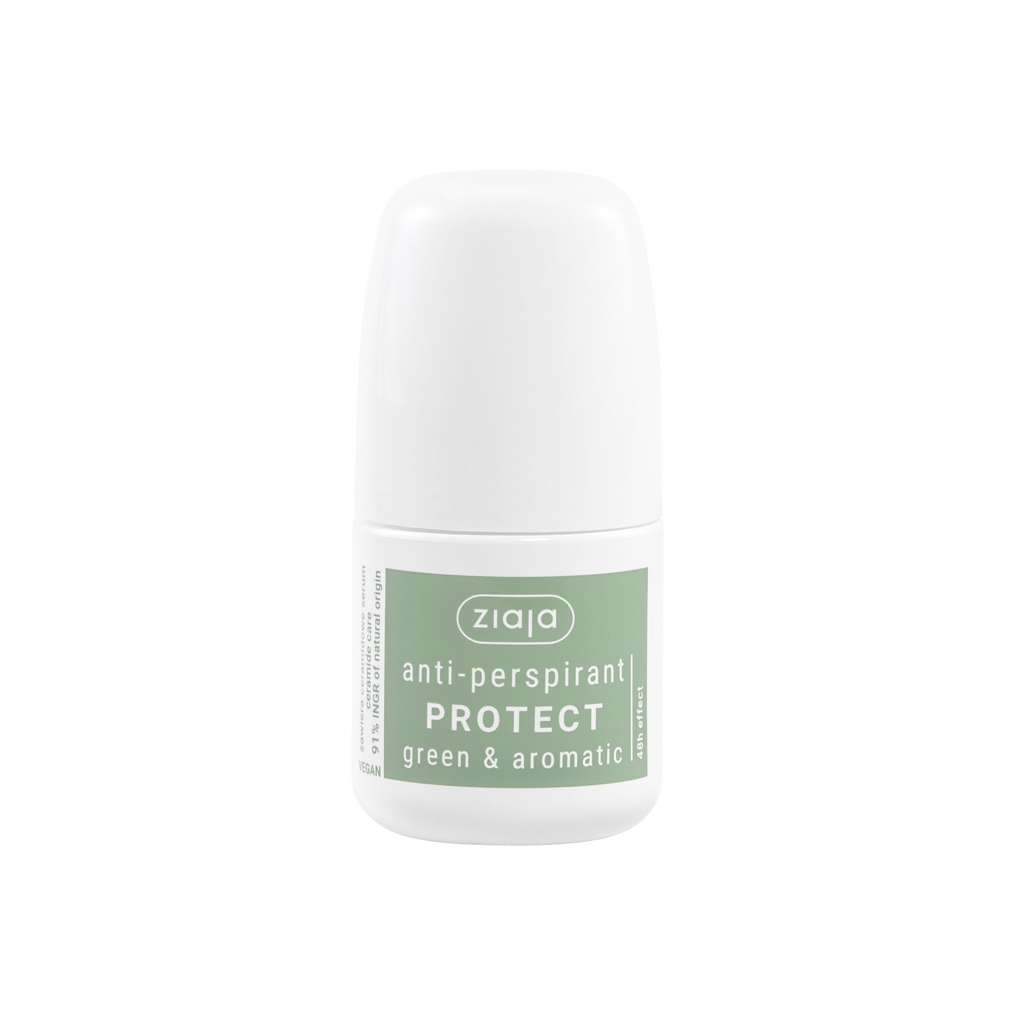 Ziaja Anti-Perspirant Protect Green & Aromatic, antyperspirant roll-on, 60 ml zdjęcie