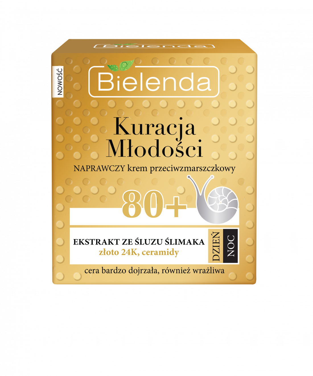 Bielenda Kuracja Młodości naprawczy krem przeciwzmarszczkowy 80+ 50 ml zdjęcie