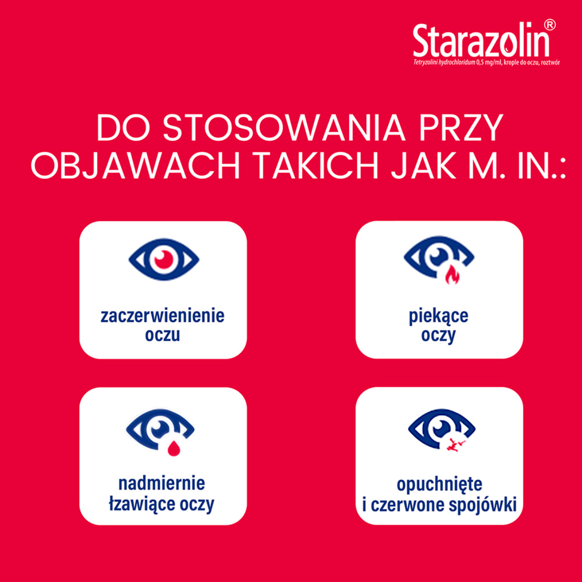Starazolin 0,5 mg/ml krople do oczu 2 x 5 ml