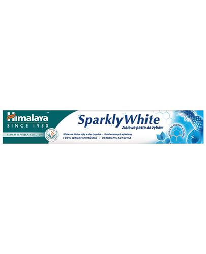 Himalaya Sparkly White Ziołowa pasta do zębów, 75 ml,   zdjęcie