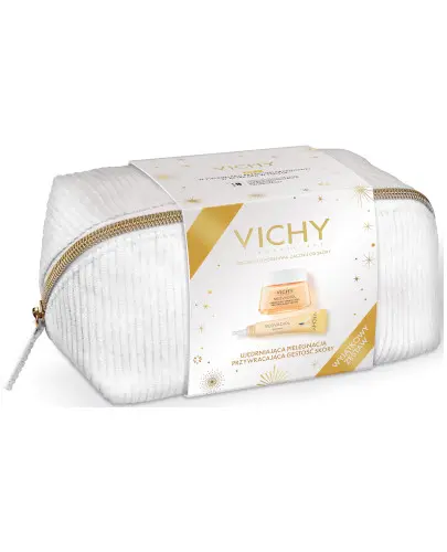 Vichy XMAS 2023 Neovadiol Przed Menopauzą ujędrniający krem na dzień 50 ml + korygujący przeciwzmarszczkowy krem do skóry wokół oczu i ust 15 ml [ZESTAW] zdjęcie
