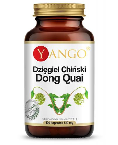Yango Dzięgiel Chiński Dong Quai 510 mg, 100 kaps. cena, opinie, właściwości zdjęcie