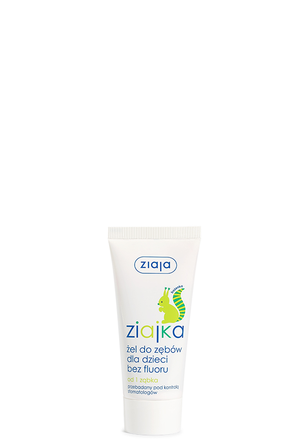 ZIAJKA Żel do zębów dla dzieci bez fluoru - 50 ml zdjęcie