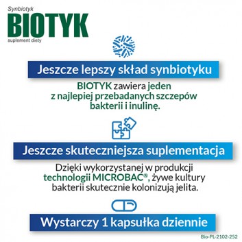 Biotyk 0,4 g 10 kapsułek