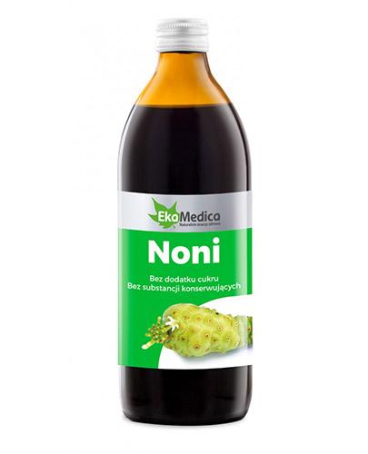 EKAMEDICA Sok z owoców noni z polinezji francuskiej 100% - 500 ml  zdjęcie