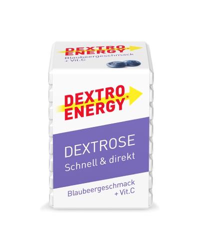 Dextro Energy, borówka z witaminą C glukoza, pastylki, 8 sztuk zdjęcie