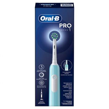 Oral-B Pro Series 1 Niebieska szczoteczka elektryczna, 1 sztuka