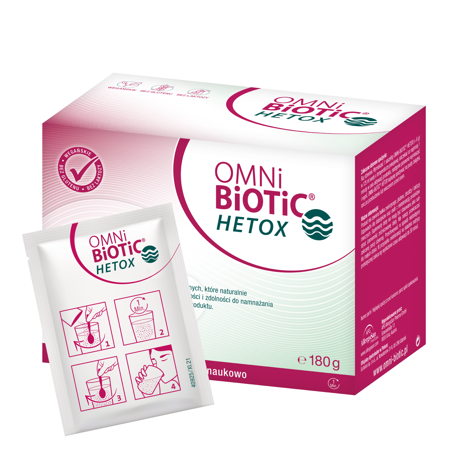 Omni-Biotic Hetox, proszek, 30 saszetek