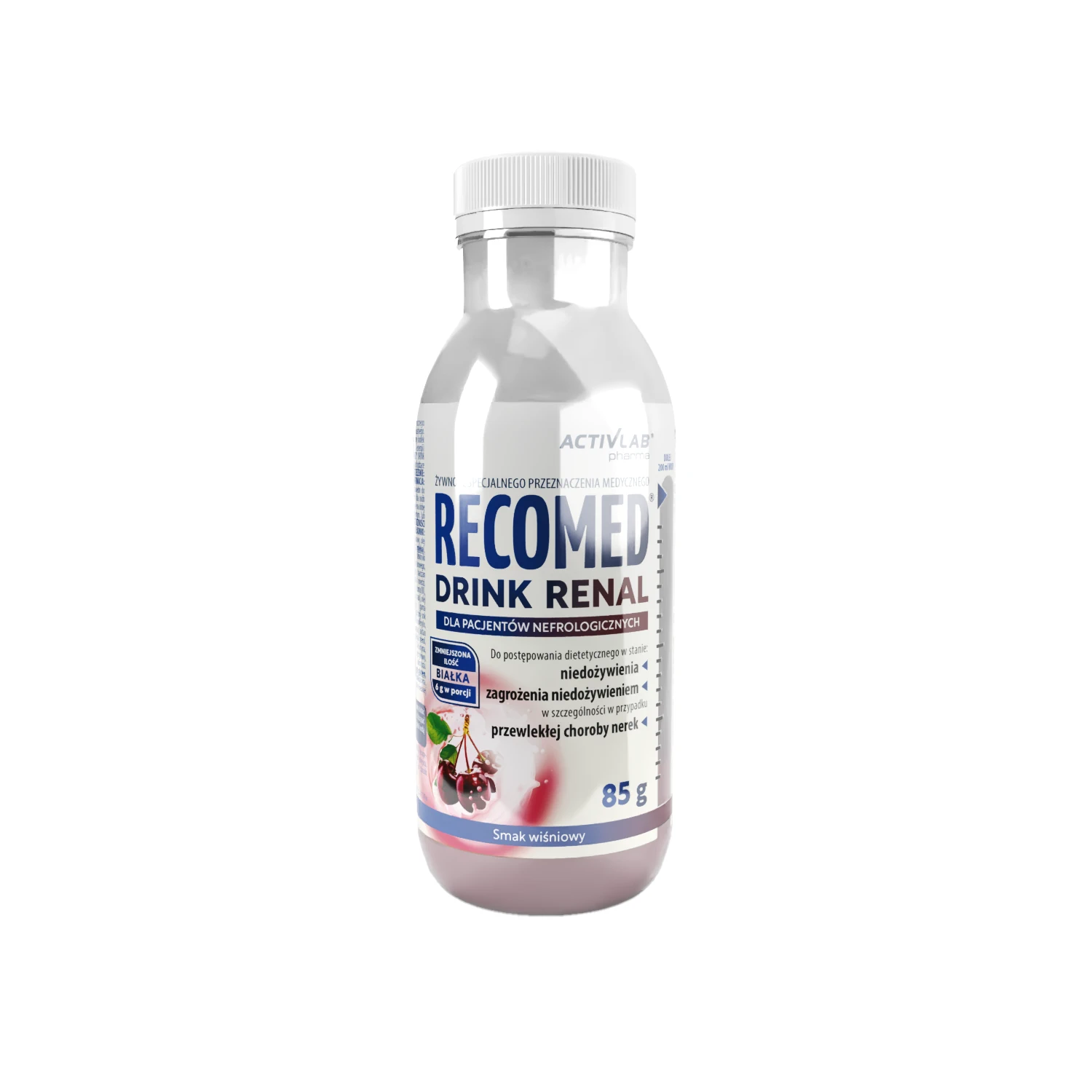 Recomed Renal Drink, wiśnia, butelka, 85 g zdjęcie