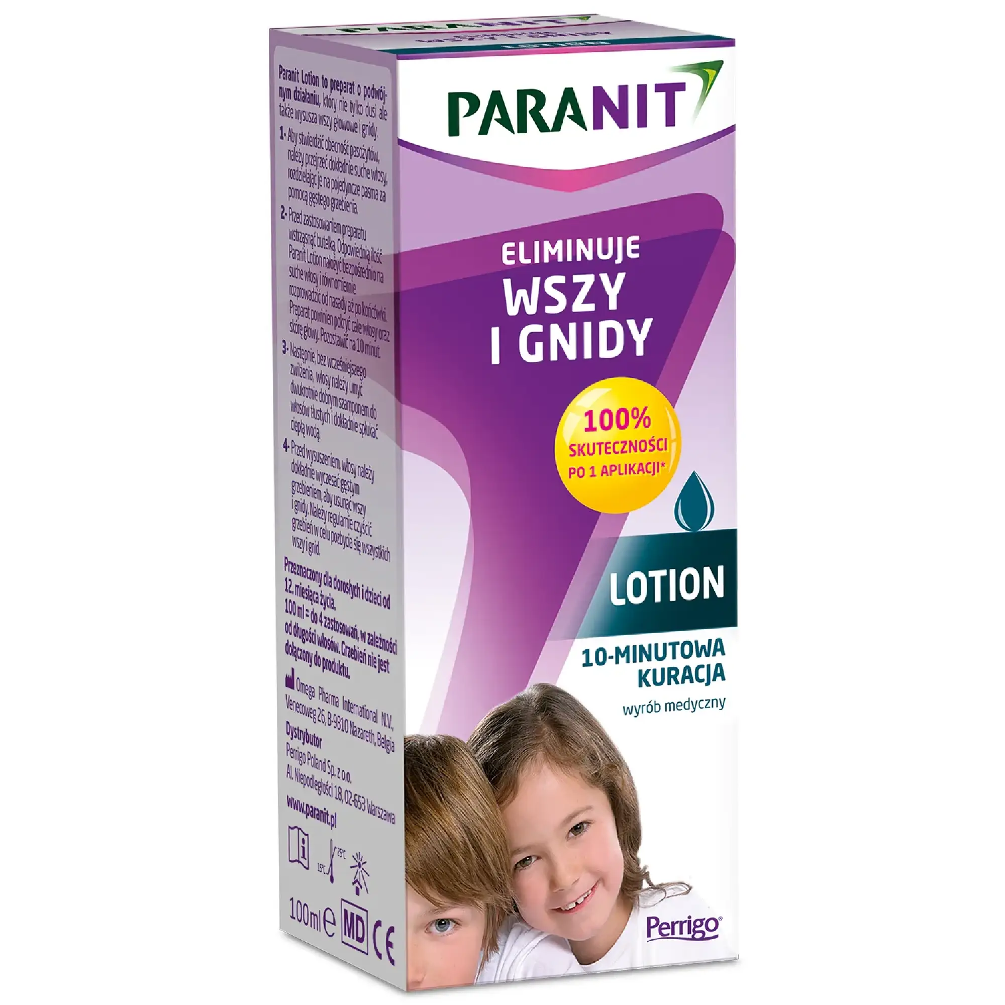 Paranit Lotion eliminuje wszy i gnidy 100 ml zdjęcie