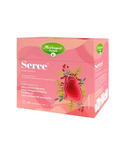 Herbapol Serce herbata, 20 saszetek zdjęcie
