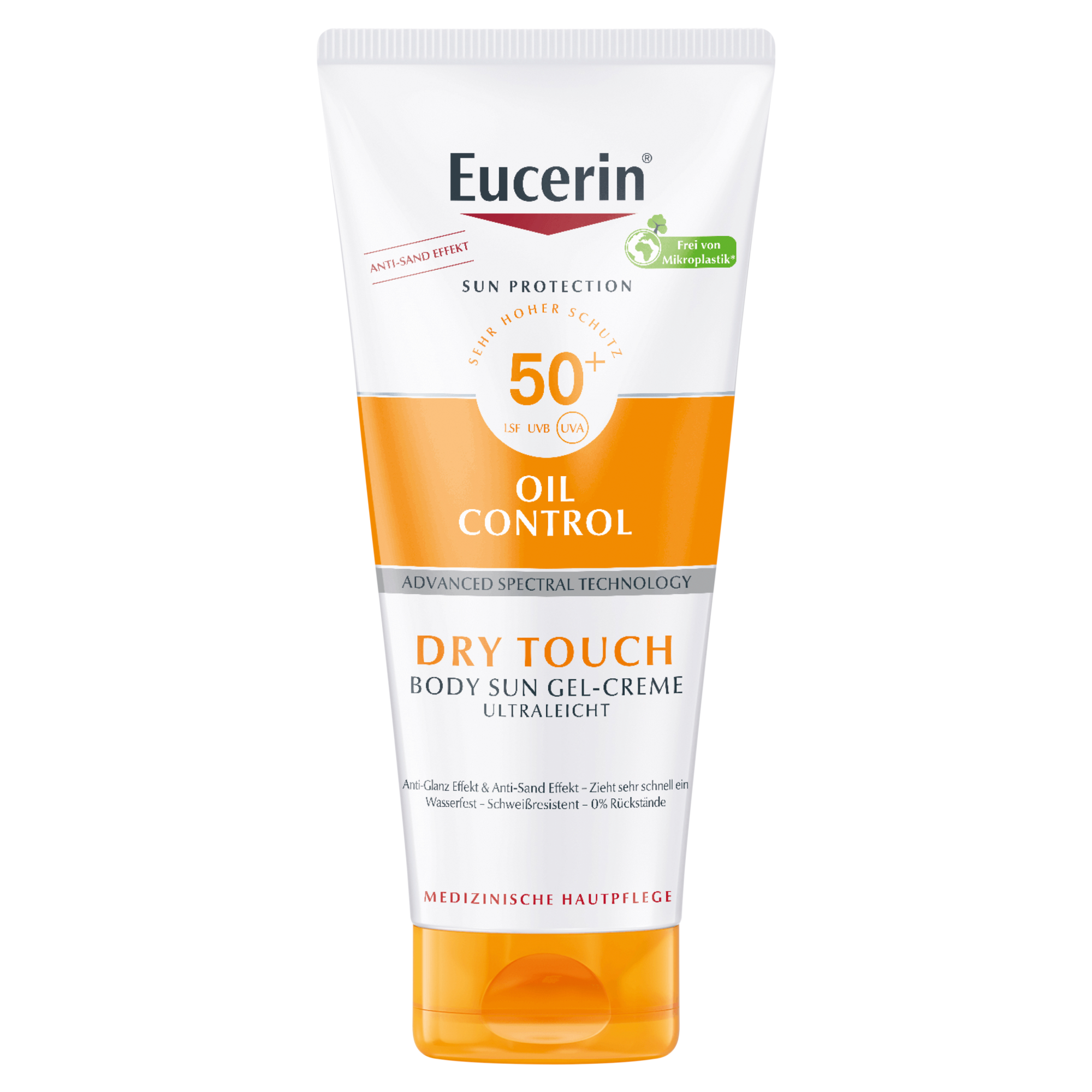 Eucerin Sun Protection Oil Control, Żel-krem do ciała ochronny ultralekki SPF 50+, 200 ml zdjęcie