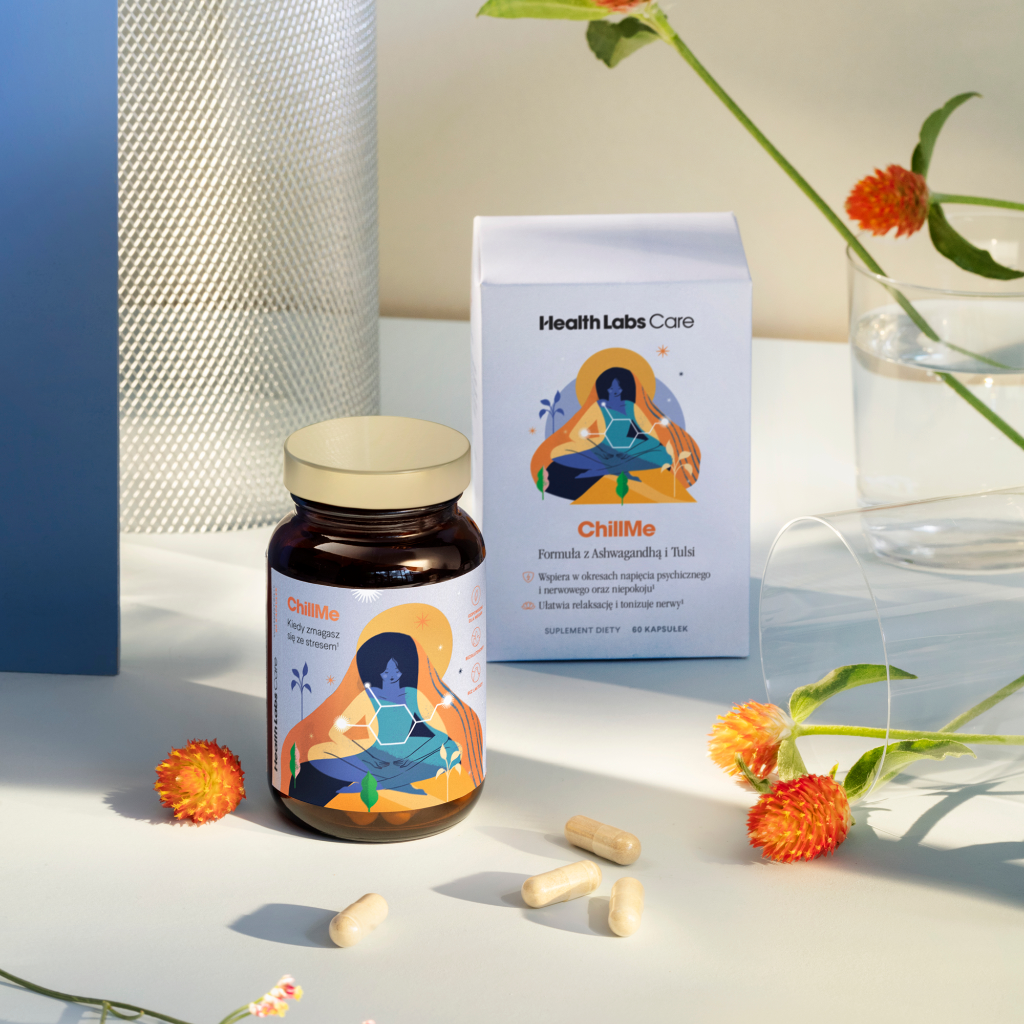 Health Labs Care, ChillMe, kapsułki, 60 sztuk